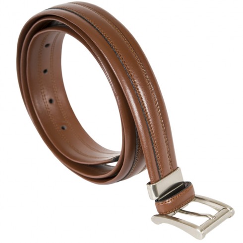 Classiques Entier Brown Leather Belt