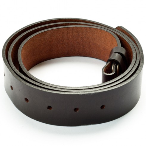 Classiques Entier Mocha Leather Belt