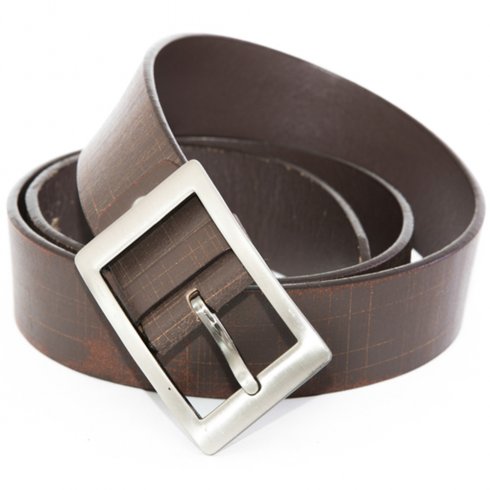 Someother Striped Leather Belt